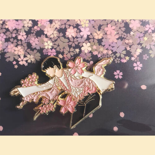 Yuzuru Hanyu Pyeongchang Olympic Skating Metal Badge Brooch Pin Collection Gifts - Picture 1 of 1