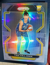 Tina Krajisnik 2022 Panini Prizm WNBA Silver Prizm #13 Rookie RC Chicago Sky