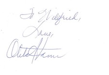 Oleta Adams autograph signed 10x15 cm index card