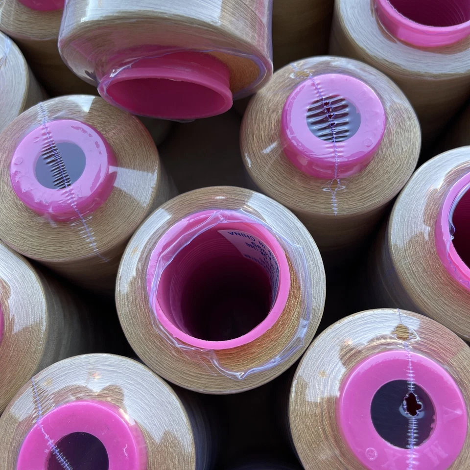 50 Spools Gold Serger Overlocker Quilting Sewing Machine Threads T27 Quality - Image 3 of 3