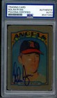 Nolan Ryan Card 1972 Topps Porcelain Autograph #595 PSA/DNA Authentic Auto
