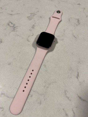 Collectors Item - Apple Watch DEMO Series 9 41mm Pink Aluminum Case w/ Band - Zdjęcie 8 z 9