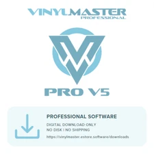 VinylMaster PRO Professional Sign Maker & Sign Shop Software (No Disk) V5
