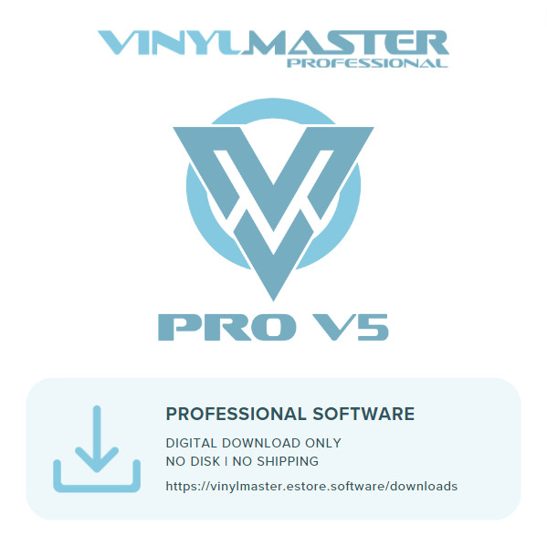 Software profesional para hacer letreros y tienda de letreros VinylMaster PRO (sin disco) V5