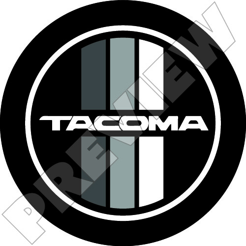 2-Pack of Key Rings for Toyota Tacoma Keychain Fob - Picture 17 of 30