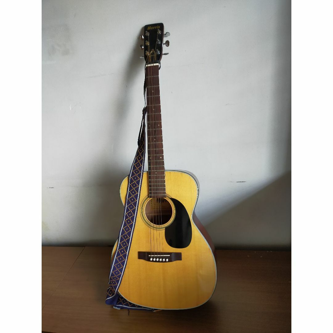 Morris モリス ギター F-18 日本製 Acoustic Guitar Morris F-18 Natural Made in Japan with Cover