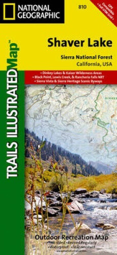 Shaver Lake/sierra National Forest: Trails Illustrated Other Rec. Areas