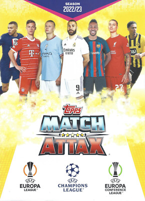 Topps Match Attax Champions League 2022/2023 Limited Club 100 Black Edge etc.