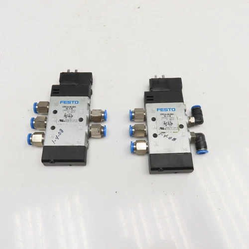 Festo CPE14-M1BH-5L-1/8 2 Position Pneumatic Solenoid Valve 1/8" NPT 24VDC Lot/2