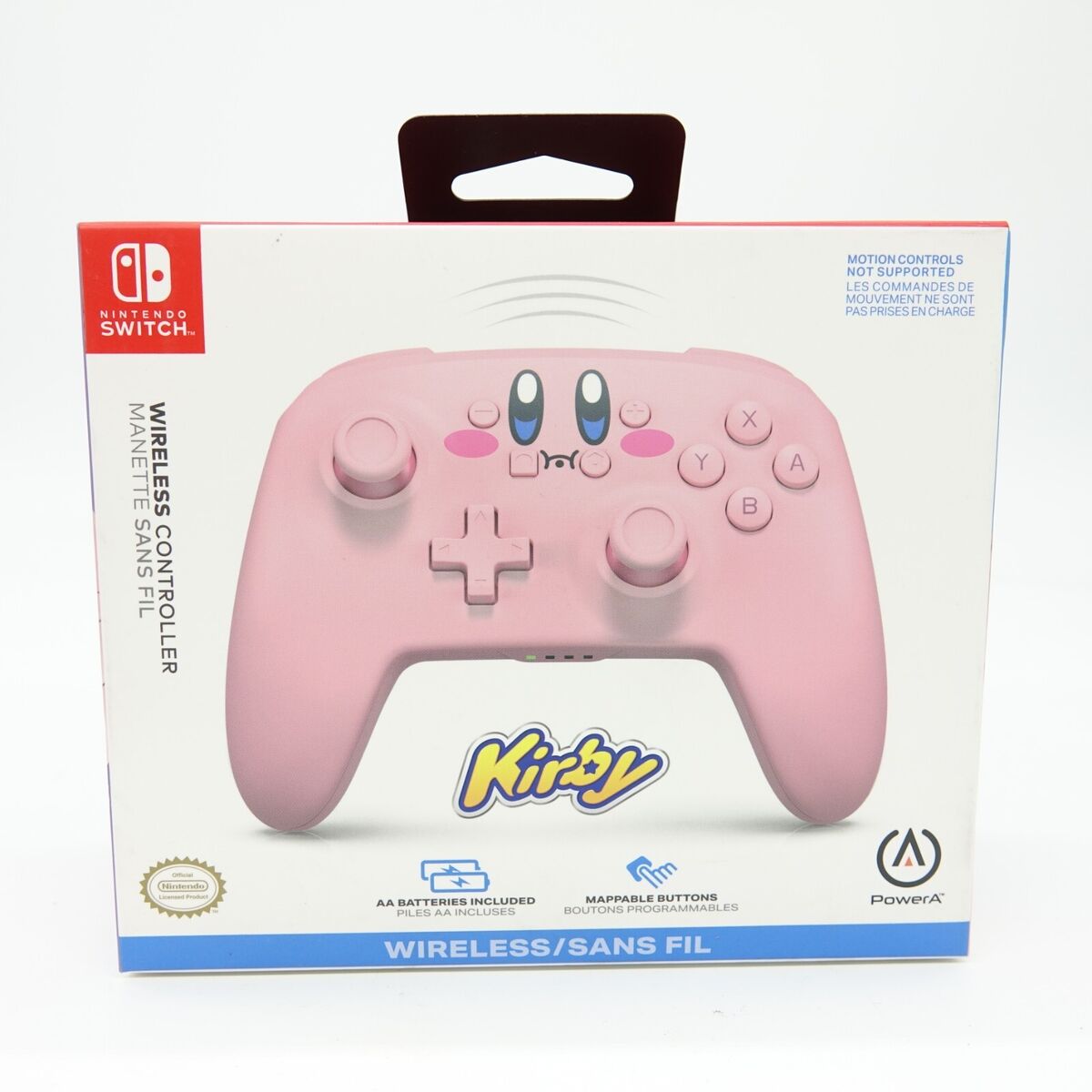 PowerA Enhanced Wireless Controller for Nintendo Switch Kirby