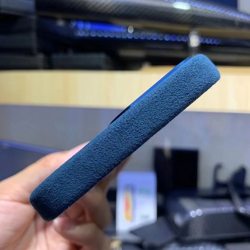 Suede Genuine Alcantara Leather Case Cover for iPhone 14 15 16 Pro Max w Magsafe - Picture 20 of 28