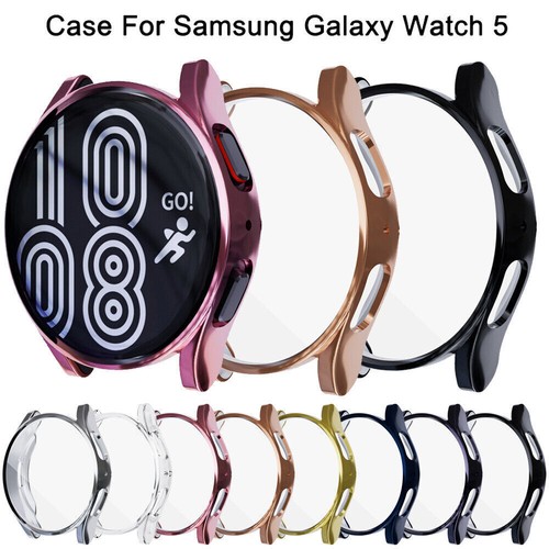 Bumper TPU PC Silicone Protector Case Cover For Samsung Galaxy Watch 6 5 4 40/44 - Picture 8 of 80