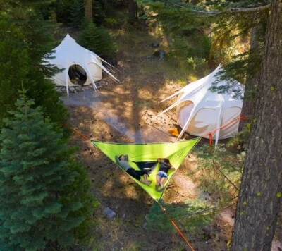 TENTSILE Hängematte Trillium 3 Personen Outdoor Trekking Dopppel2,80m ×2,80 - Bild 1 von 4