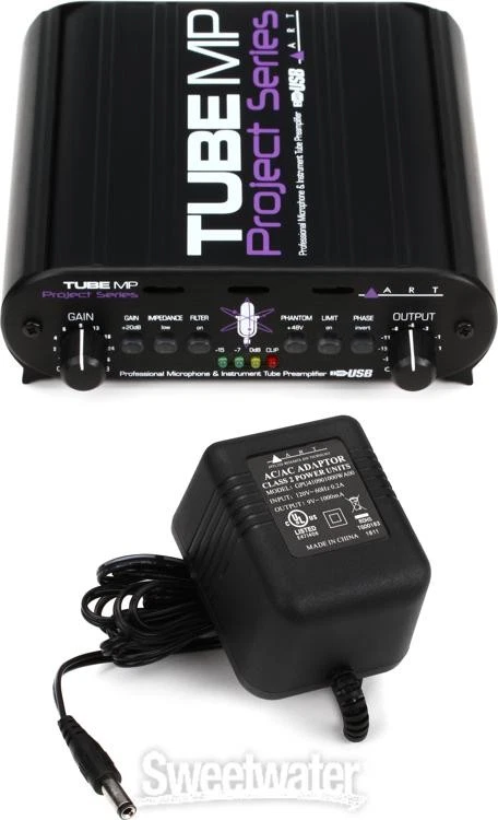 ART Tube MP Project Series USB Microphone Preamp - Image 2 of 4