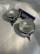 Vintage Bosch Neigung Chrome Fog Lights Lr Mercedes Ponton W187 Porsche Tested Vintage Bosch Neigung Chrome Fog Lights Lr Mercedes Ponton W187 Porsche Tested
