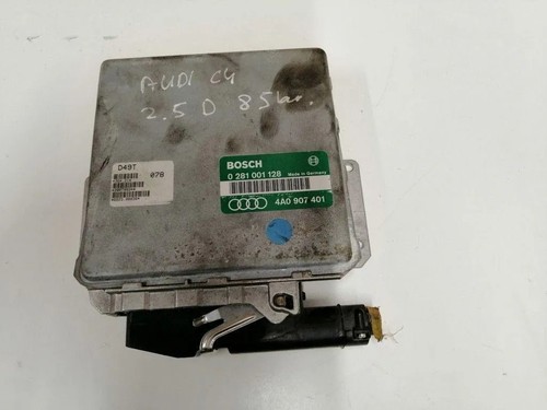 AUDI A6 4B2, C5 Motorsteuergerät ECU 4A0907401 0281001128 2.50 Diesel 17129771