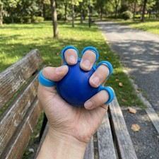 Durable Safe Grip Ball Finger Training Hand Strength Stress Relief Portable