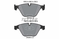 Bremsbelagsatz Scheibenbremse Q+ Textar 2331301 FüR BMW E90 E93 E91 E92 X1 E84