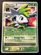 Shaymin LV.X 127/127 Platinum Pokemon Card Holo Foil Rare HP on eBay
