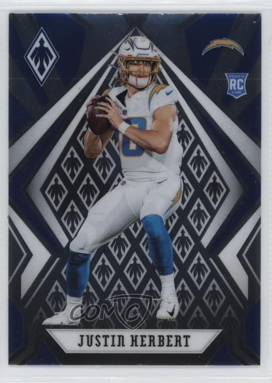 2020 Panini Phoenix Rookies Justin Herbert #103 Rookie RC