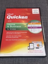 NEW Intuit Quicken Home And Business 2016 For WINDOWS PC - SEALED