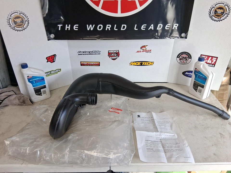 Kit de escape de competición Suzuki Rmx250 1989-1992 Foto 4 de 4