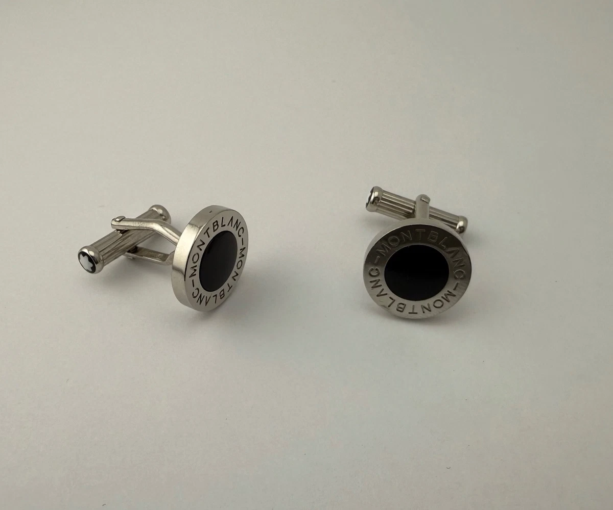 Montblanc Onyx Cufflinks for Men for sale | eBay
