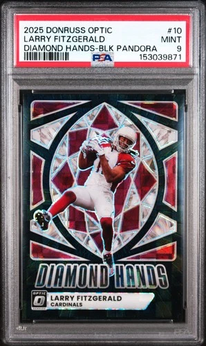 2025 Donruss Optic Larry Fitzgerald Base (PSA 9)