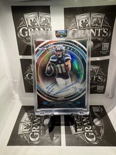 2025 Topps Chrome Jaxon Smith-Njigba Chrome Autographs (RAW)