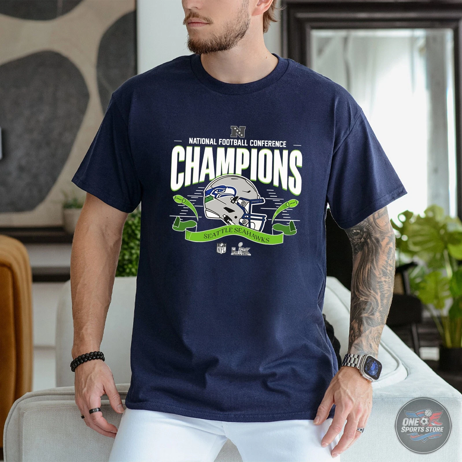Seattle Seahawks 2025 NFC Conference Championship TShirt