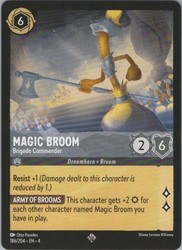 Magic Broom - Brigade Commander 186/204 Ursula's Return Super Rare