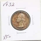 1932 25C Washington Silver Quarter Dollar in XF+ Condition #6177