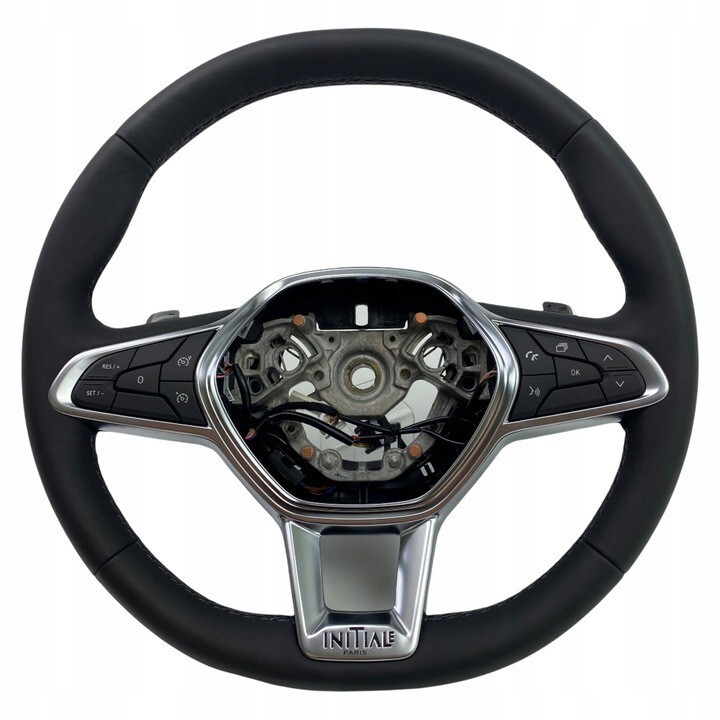 Volant ORIGINAL Renault Clio V et Captur II Initiale Paris 484006509R en cuir noir