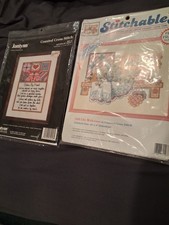  2 Counted cross stitch kits, unopened. Janlynn  Dimensions. Both for 1 price