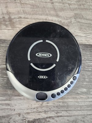 Jensen  CD Player Portable Black Runs On Batteries Or 4.5 Volts