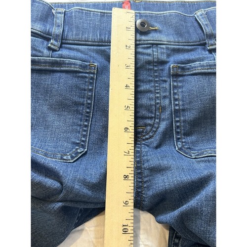 Spanx SPANXshape™ EveryWear Cropped Wide Leg Jeans Patch Pockets-Medium Petite - Picture 5 of 10