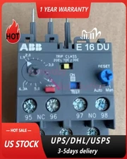 ABB Electronic Overload Relay E16DU-6.3 E16DU6.3 ;10093221 US Free TAX
