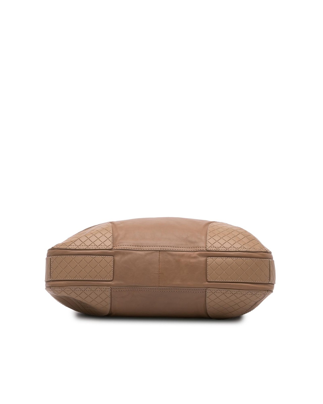 Preloved bottega veneta Shoulder Bag Woven Detail Women Brown Crossbody Bags One thumbnail 3