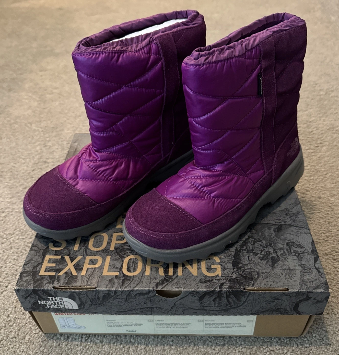 The North Face Winter Camp WP Boots - Girls 4