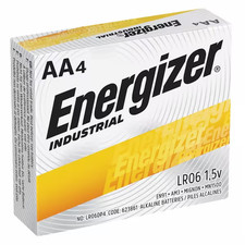 48 Energizer AA Industrial Alkaline Batteries (EN91, LR6) EXP 2034 or better 0.52 per gallon