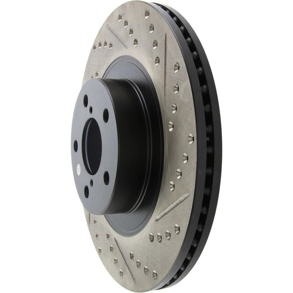 Rotor de freno delantero izquierdo StopTech 127,47021L perforado para Subaru Forester 2009-2018 Foto 3 de 4