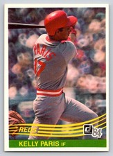 1984 Donruss - Kelly Paris #384 (RC) - *Near Mint*