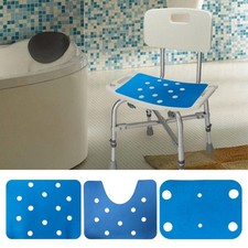 Bathroom Shower Stool Cushion Waterproof Non-Slip Bath Chair Bathtub Seat Mat