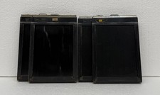 Qty 4 Vtg Graflex Inc. Kodak 5x7 Wooden Graphic Negative Film Holder U.S.A.