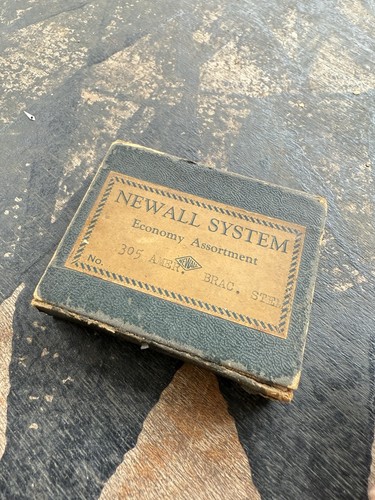Box Of Miscellaneous Watch Parts VTG Newell Not Much Left Stem?