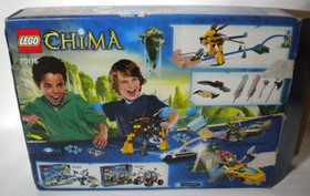 Lego 70115 Chima Ultimate Speedor Tournament w/ Mini Figs Manual Box INCOMPLETE