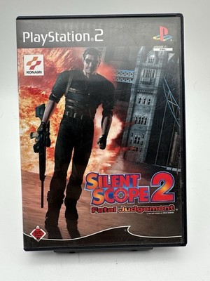 Playstation 2 PS2 Spiel Silent Scope 2 - Fatal Judgement 2001 PAL