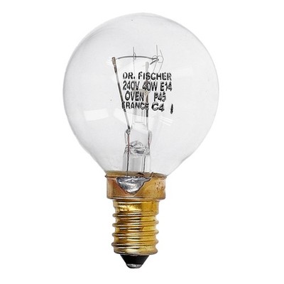 easyPART passend für BOSCH 00057874 Lampe E14 40W 45mmØ 76mm 220/230V Kugelform