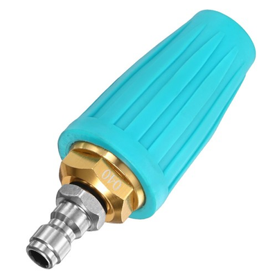 #ad Turbo Nozzle Pressure Washer 360°Rotating Pressure Washer Nozzle Cyan $22.12