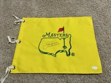JACK NICKLAUS SIGNED MASTERS FLAG PROOF JSA COA HOF AUTHENTIC AUTOGRAPH